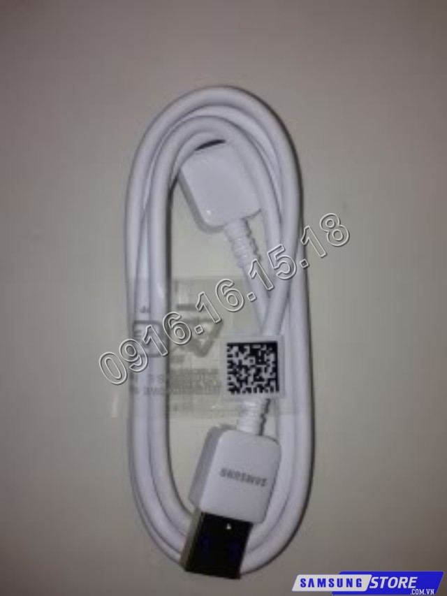 Cable USB cho Galaxy Note 3 N9000 màu trắng