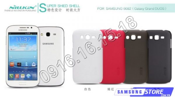 Ốp lưng cho Samsung Galaxy Grand Duos i9082 - Hiệu Nillkin (dạng sần) Ốp lưng cho Samsung Galaxy Grand Duos i9082 – Hiệu Nillkin (dạng sần)