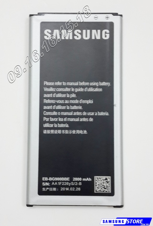 Pin Galaxy S5 chính hãng samsung