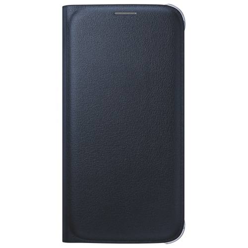 Màu đen sang trọng của bao da Flip Wallet cho Galaxy S6