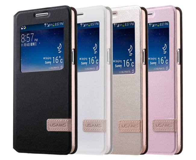 Bao da Galaxy A8 hiệu Usams chính hãng