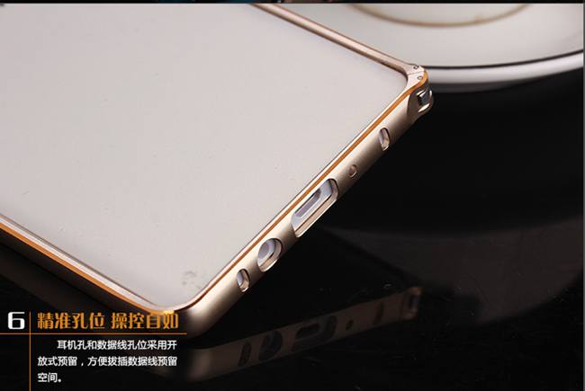 Ốp viền chỉ vàng bo trong Samsung A8