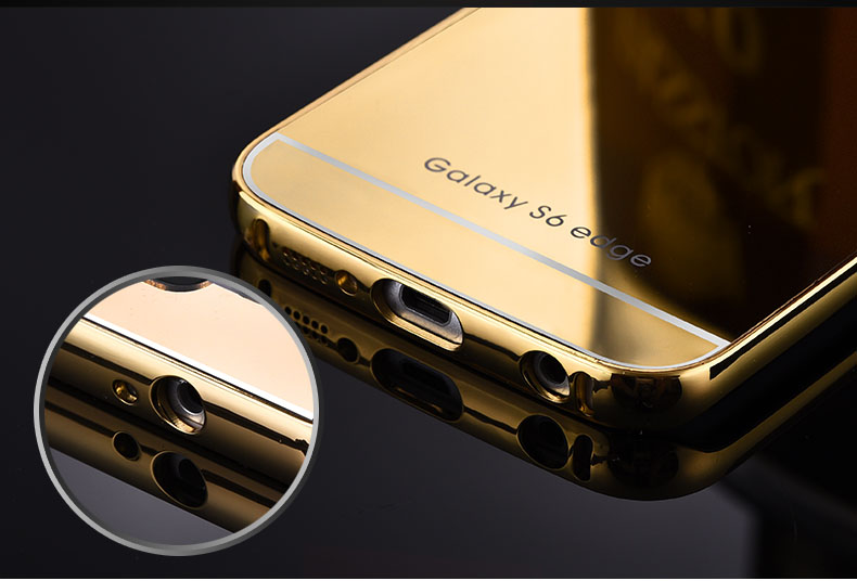 Ốp lưng nguyên khối lưng nhựa Galaxy S6 Edge