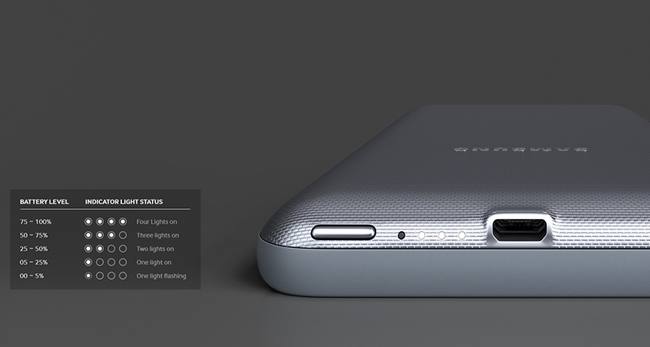Ốp lưng tích hợp sạc dự Galaxy S6 Edge Plus chính hãng