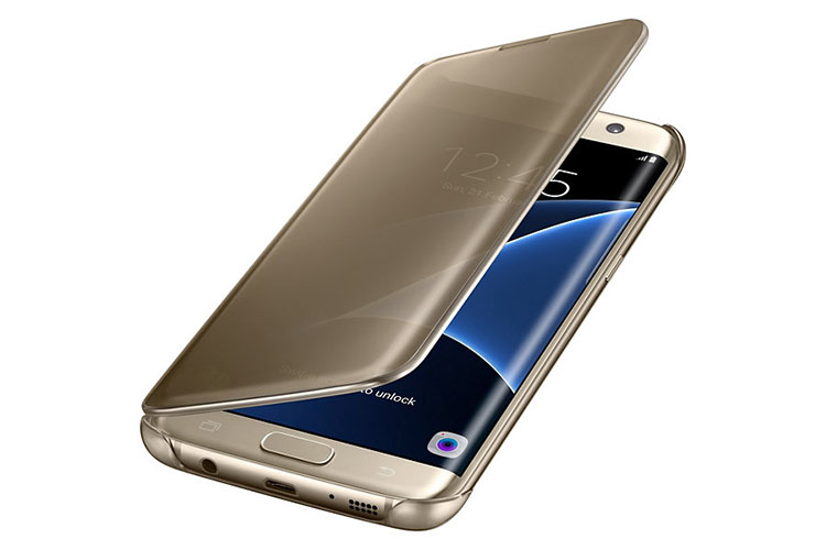 Bao da Clear View Cover Galaxy S7 Edge chính hãng thiết kế đẳng cấp mang đến cho bạn một trong cách mới lại
