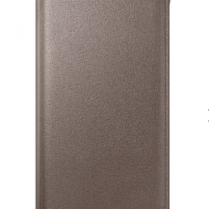 màu nâu Bao da Flip wallet cho galaxy S6 chính hãng Samsung